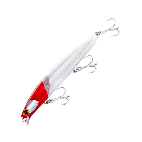 熱砂 ヒラメミノーSR 110F フラッシュブースト(#005 Nレッドヘッド)